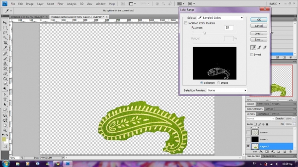 Creation of vintage [updated]: Step 3